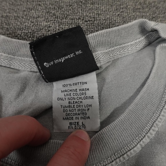 Harley-Davidson Shirt Mens Large Gray Waco Texas Eagle Biker Motorcycle Tee - Picture 6 of 12